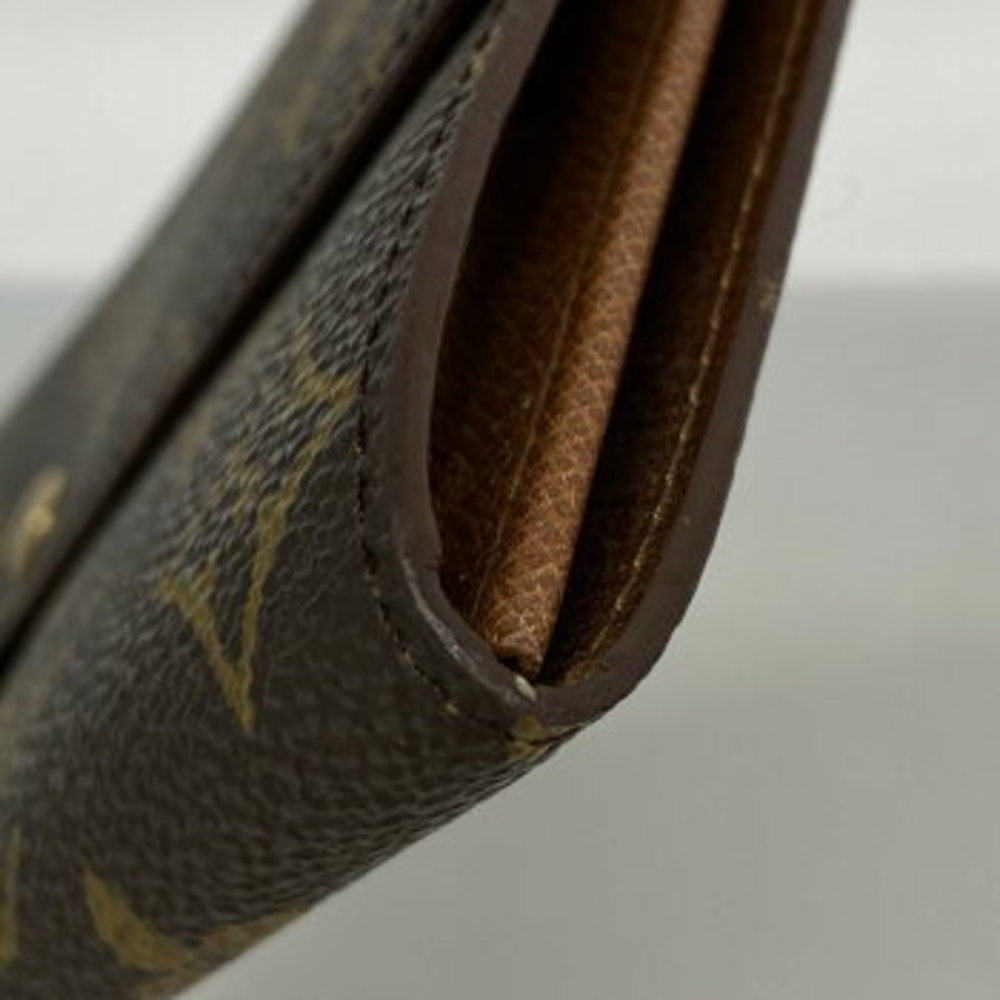 Louis Vuitton Monogram Porte Monnaie Long Wallet Brown - Picture 5 of 9